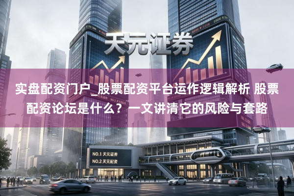 实盘配资门户_股票配资平台运作逻辑解析 股票配资论坛是什么？一文讲清它的风险与套路